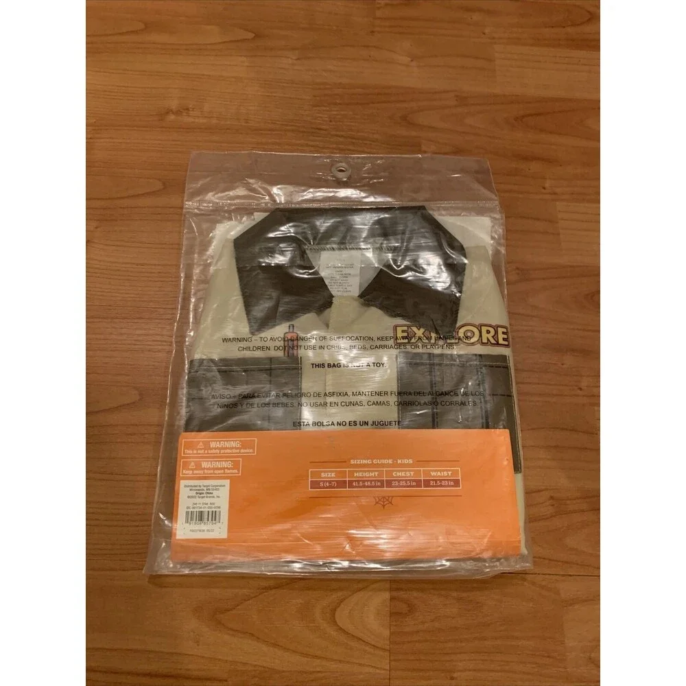 Hyde & Eeek! Boutique 2pc Park Ranger Costume Top & Hat Toddler Boys Size Small